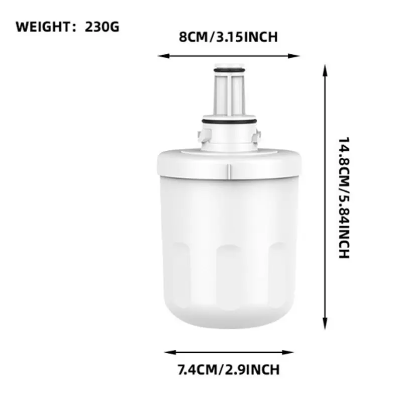 A83G-3개 DA29-00003G NSF 401 냉장고 정수 필터, DA29-00003B, DA29-00003A, 아쿠아-퓨어 플러스 대체품