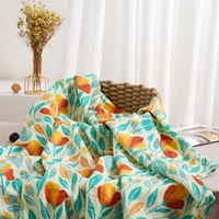 Elinfant 1 PC Baby Swaddle Blanket Bamboo Cotton Soft Baby Blankets Newborn Muslin Swaddle Blanket for Newborn Girl and Boy Baby