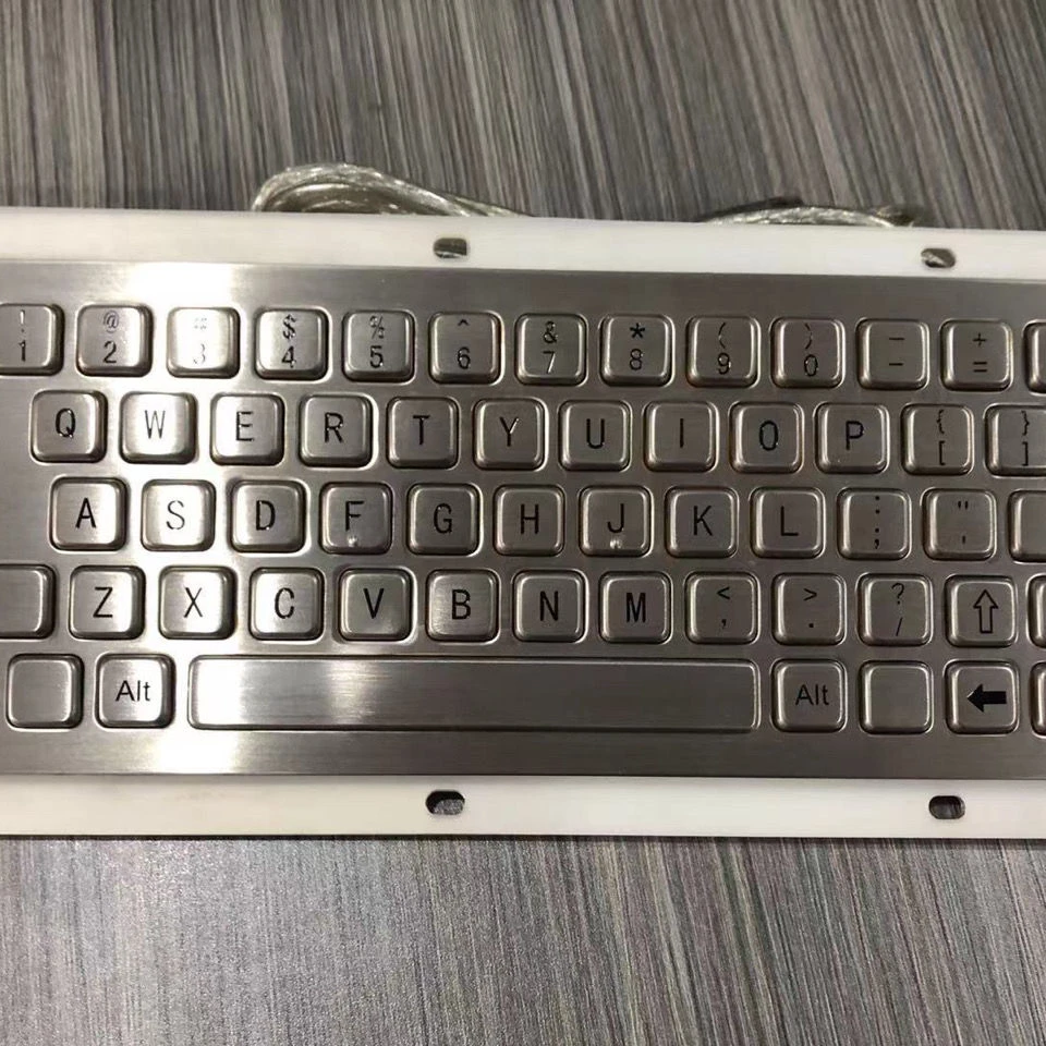 104 Key Buttons Hexagon Keycap Waterproof Keyboards With Optional