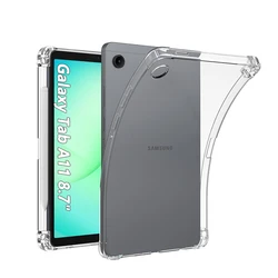 Enhanced Airbag Soft TPU Tablet Case with Pen Slot (Tab A11 8.7 2025)