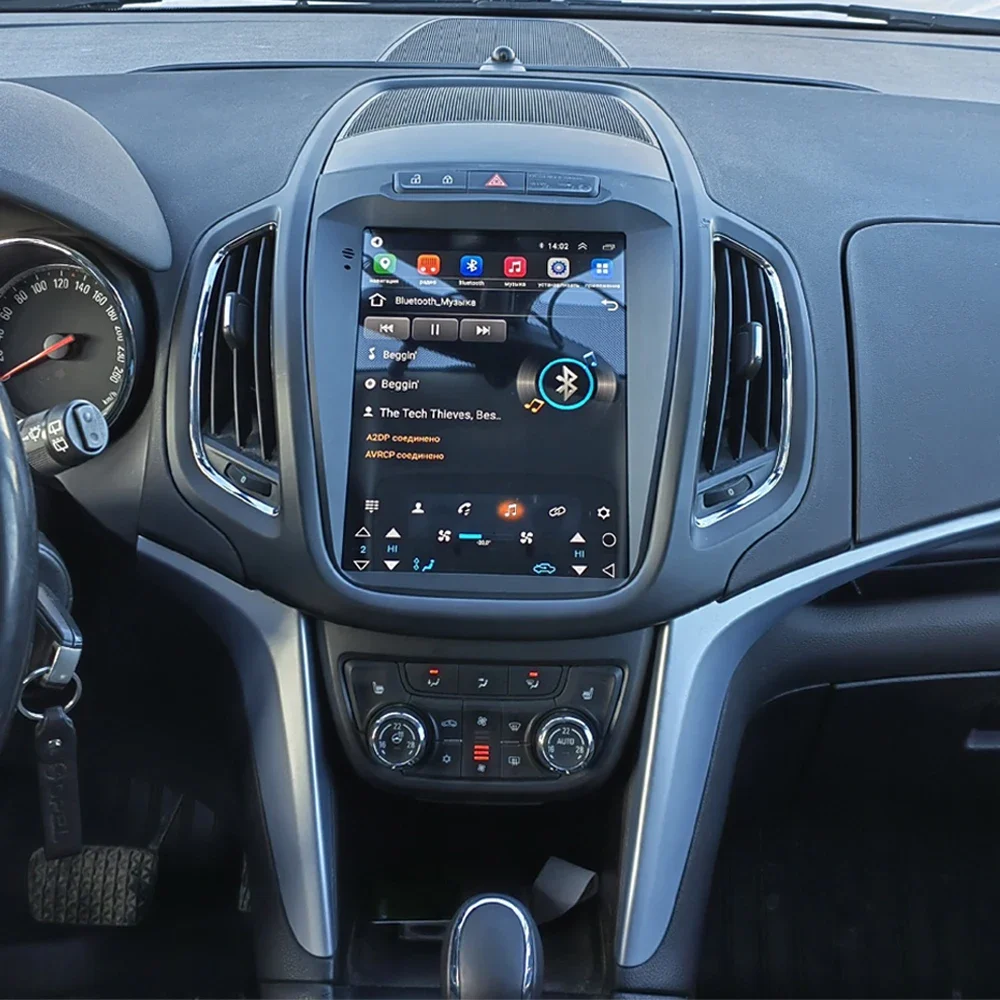 Opel Zafira C Vauxhall 자동차 라디오 네비게이션 GPS Tesla 스타일 화면 용 멀티미디어 비디오 플레이어
