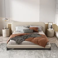 Home Living Room Sofa Side Cabinet, Creative Round Solid Wood Bedside Table, New Simple Modern Small Bedroom Storage Cabinet 5