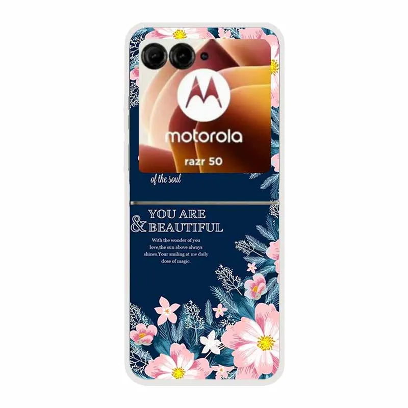 Cartoon Design Transparent Hard Plastic Back Cover Case