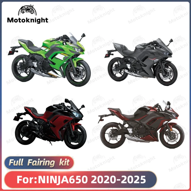 New ABS Motorcycle Fairing Kit Fit For KAWASAKI NINJA650 2020 2021 2022 2023 2024 2025 Custom Fairings Kit Bodywork Shell