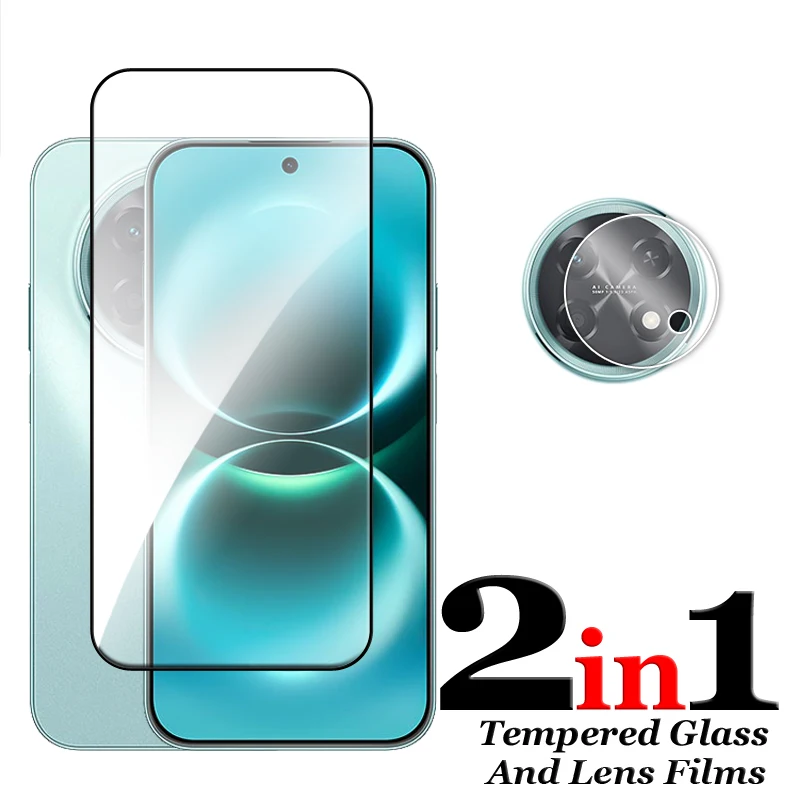 Premium Full Cover Tempered Glass Screen and Lens Protector