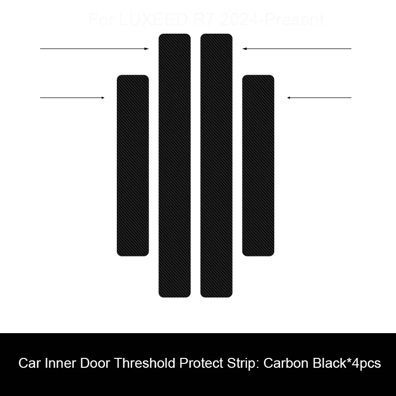 Car B Pillar Door Anti Kicks Protect Pad For Arcfox Kaola S 2024 Present Auto Trunk Anti Dirty Scratch Resistant Accessories, Alina Gadgets