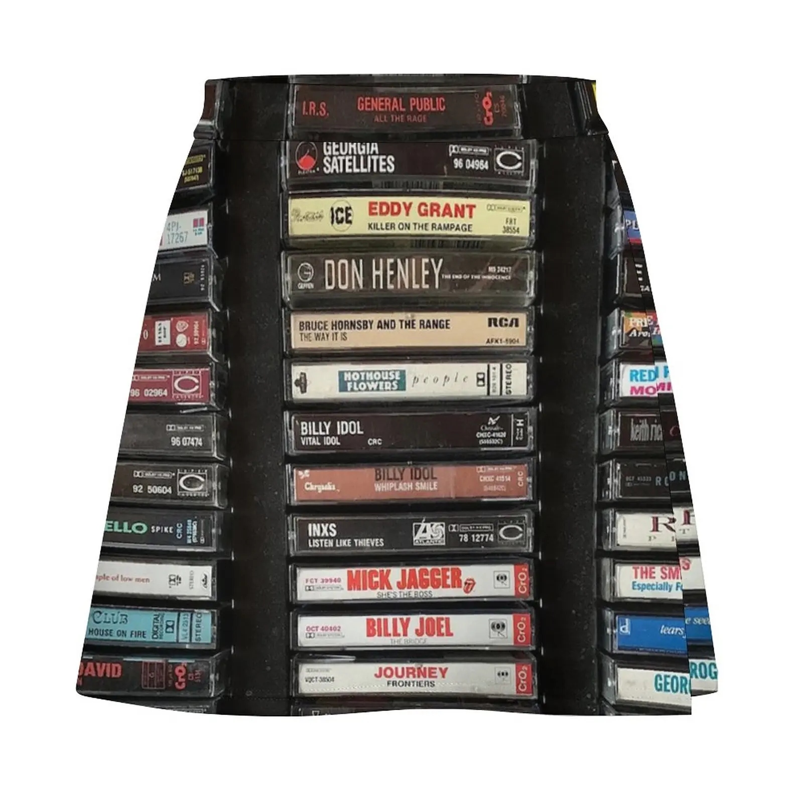 80's Rock Cassettes Mini Skirt clothes womans clothing skirt for women skorts for women