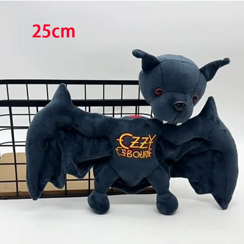 【貴重】OZZY オジー・オズボーン PLUSH BAT ぬいぐるみ Bat Plush - Black-On-Black – Ozzy Osbourne Official Store