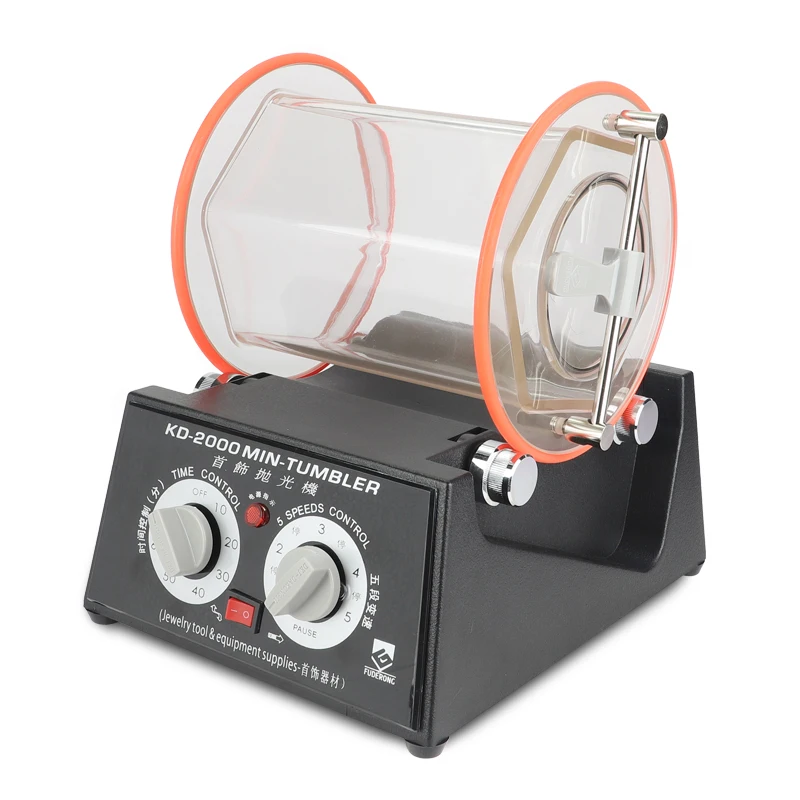 Kd2000 Jewelry Polisher Tumbler 5kg Mini Polisher Tumbler Rotary
