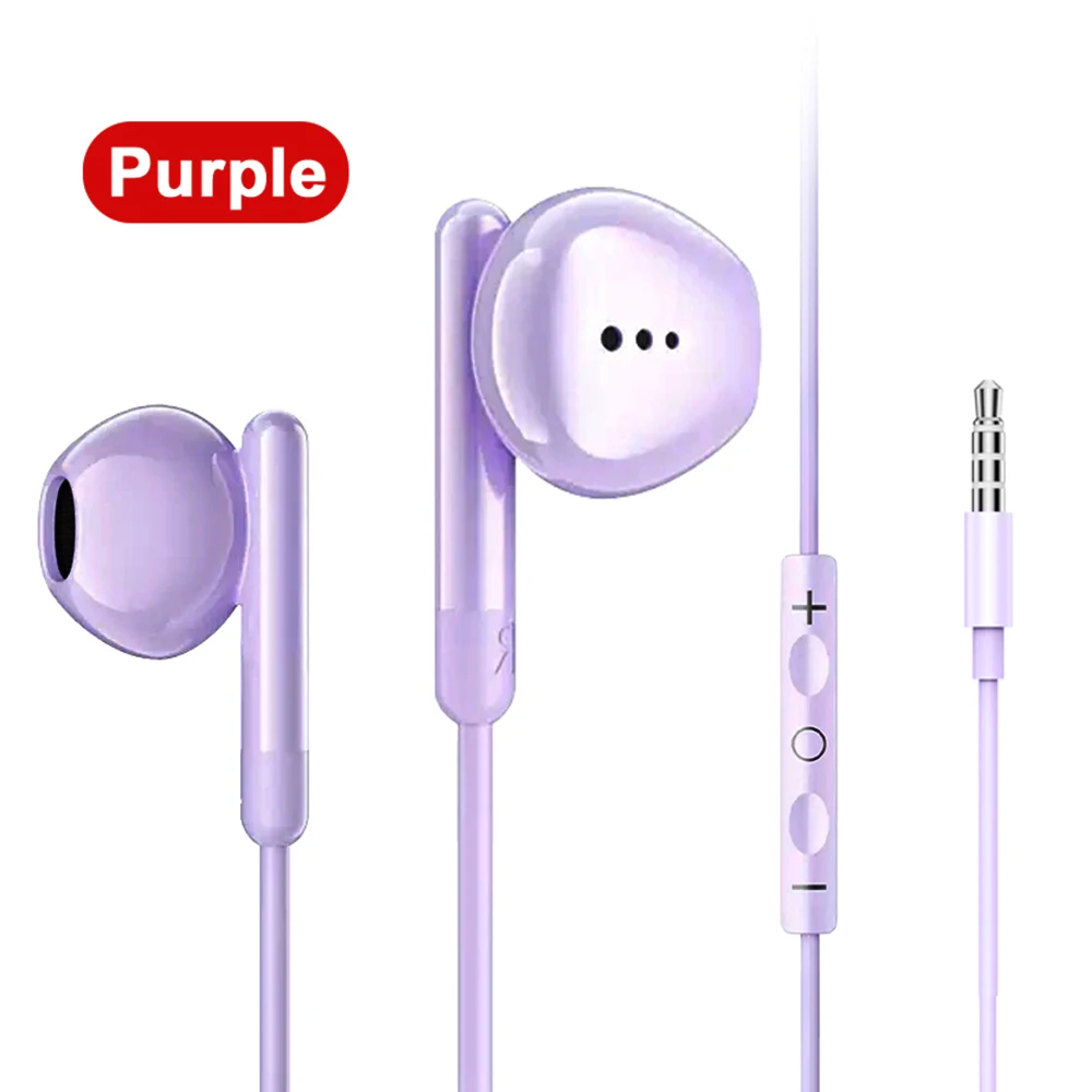 High-Fidelity USB-C Wired Earphones with Volume Control and Microphone