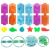 Play Dough Model Tools Creative 3D Plasticine Playdough Set Clay Cutters Moulds Deluxe Set Learning Education Kids Toys 3