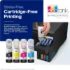 EcoTank ET-2400 Wireless Color All-in-One Cartridge-Free Supertank Printer with Scan , Everyday Home Printing, Black 3