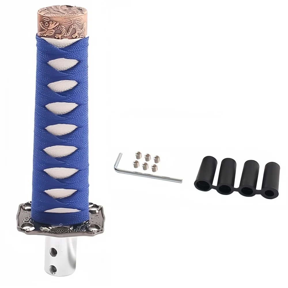 BLAU 6-Gang GEWCHTETER SCHALTKNAUF für FOCUS MK3 MK4 FESTA MK7 MK8 ST