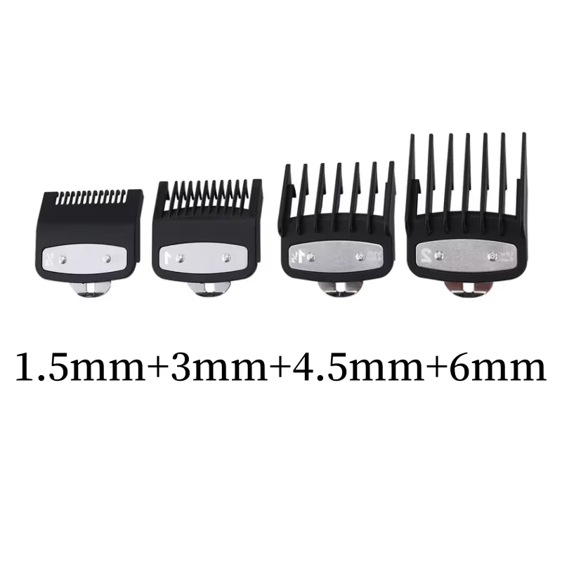 1.5mm 3mm 4.5mm 6mm Limit Comb For Wahl Electric Clipper Hair Clippers Guard Barber Shop Professional Cutting Guide Comb Y0731 3