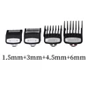 1.5mm 3mm 4.5mm 6mm Limit Comb For Wahl Electric Clipper Hair Clippers Guard Barber Shop Professional Cutting Guide Comb Y0731 3