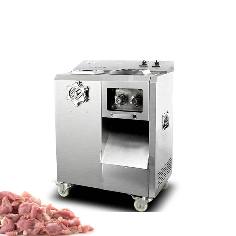 

Vertical Commercial Electric Meat Cutter, Stainless Steel Meat Grinder and Sausage Machine