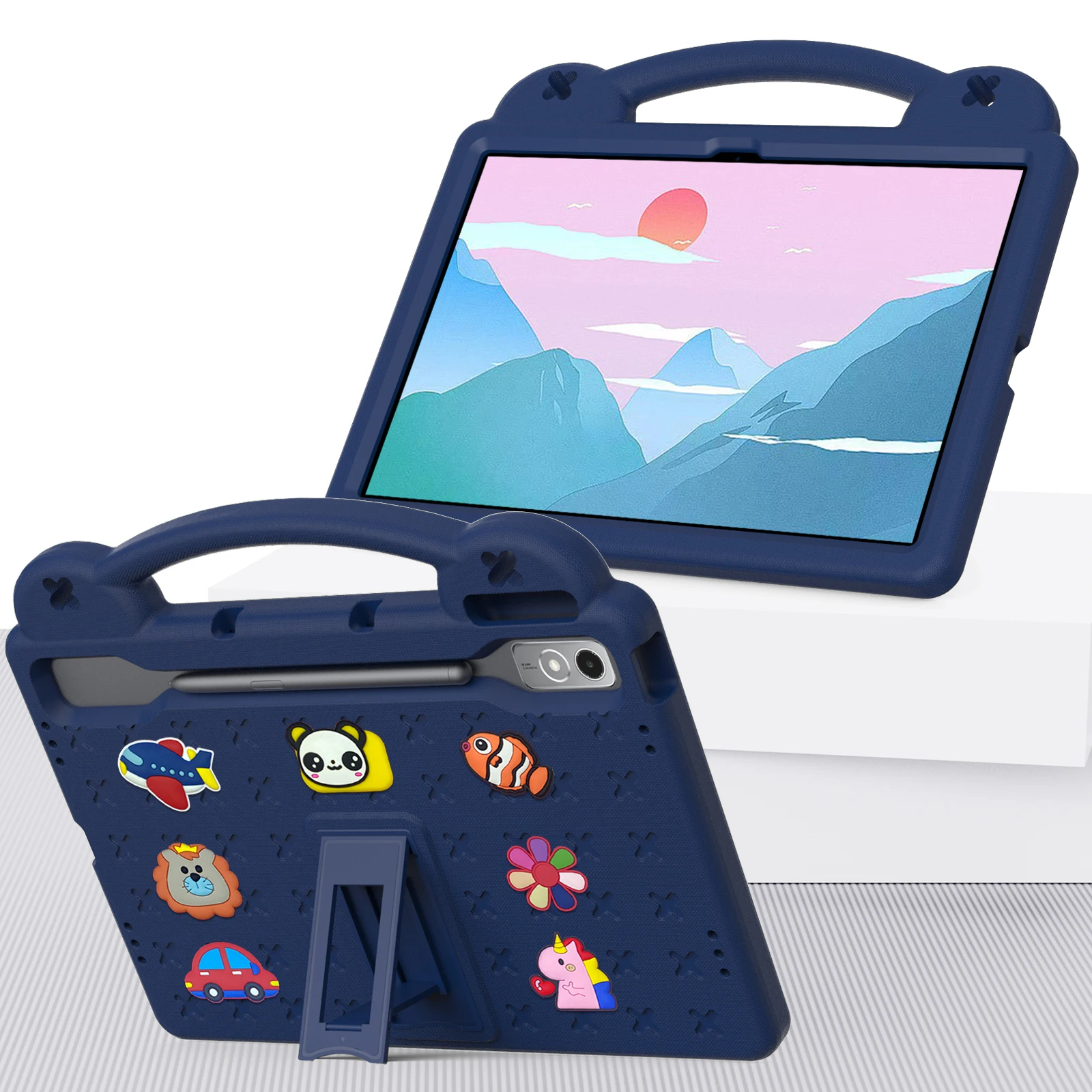 Children's Bear Handheld Tablet Cover, EVA Protective Casing