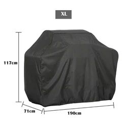 Heavy-Duty Large Waterproof Barbecue Grill Cover (XL)