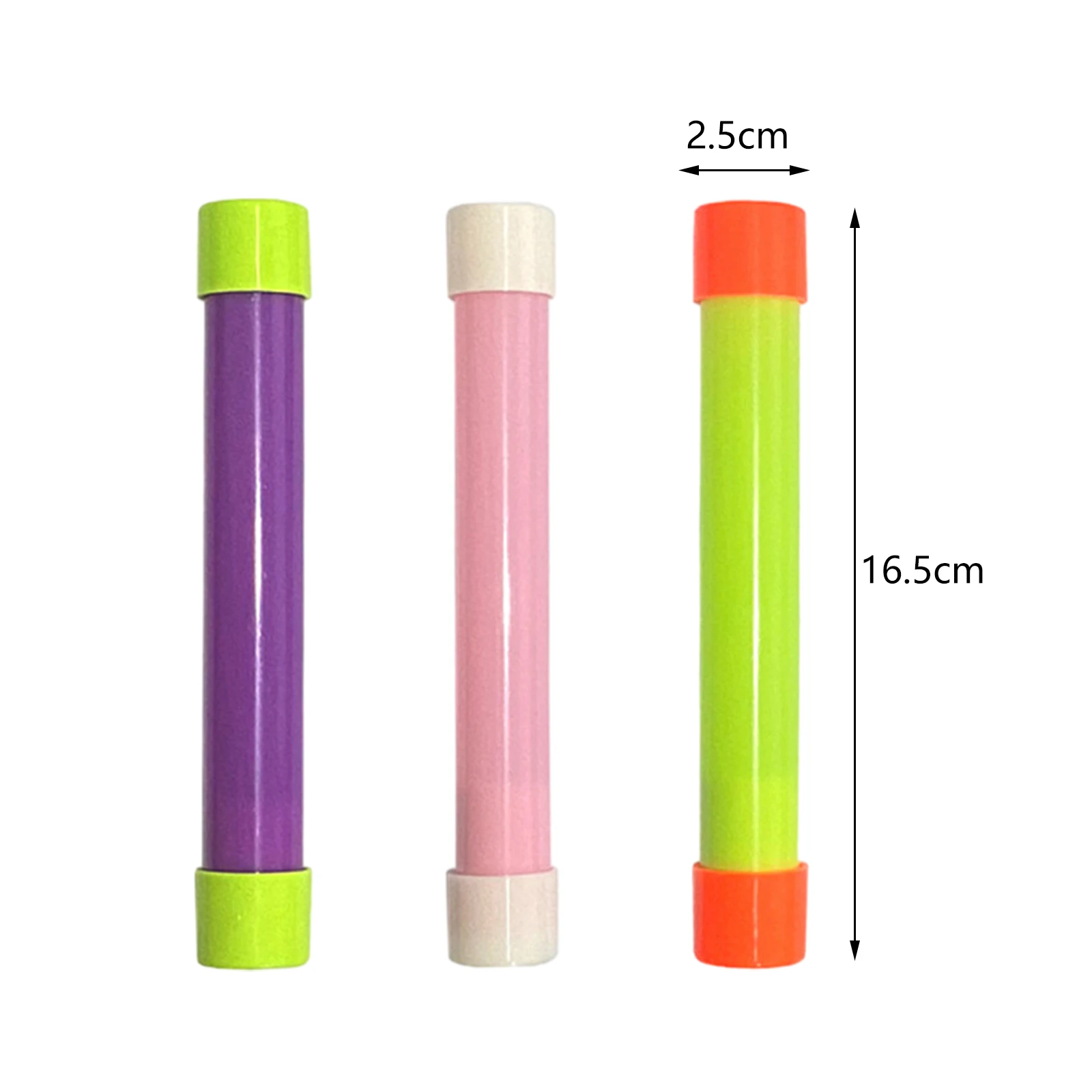 3Pcs 6.5in Groan Tube Noise Maker Novelty for Gathering Halloween Events Children's Vocal Tube Toy Spoof Weird Call Stick