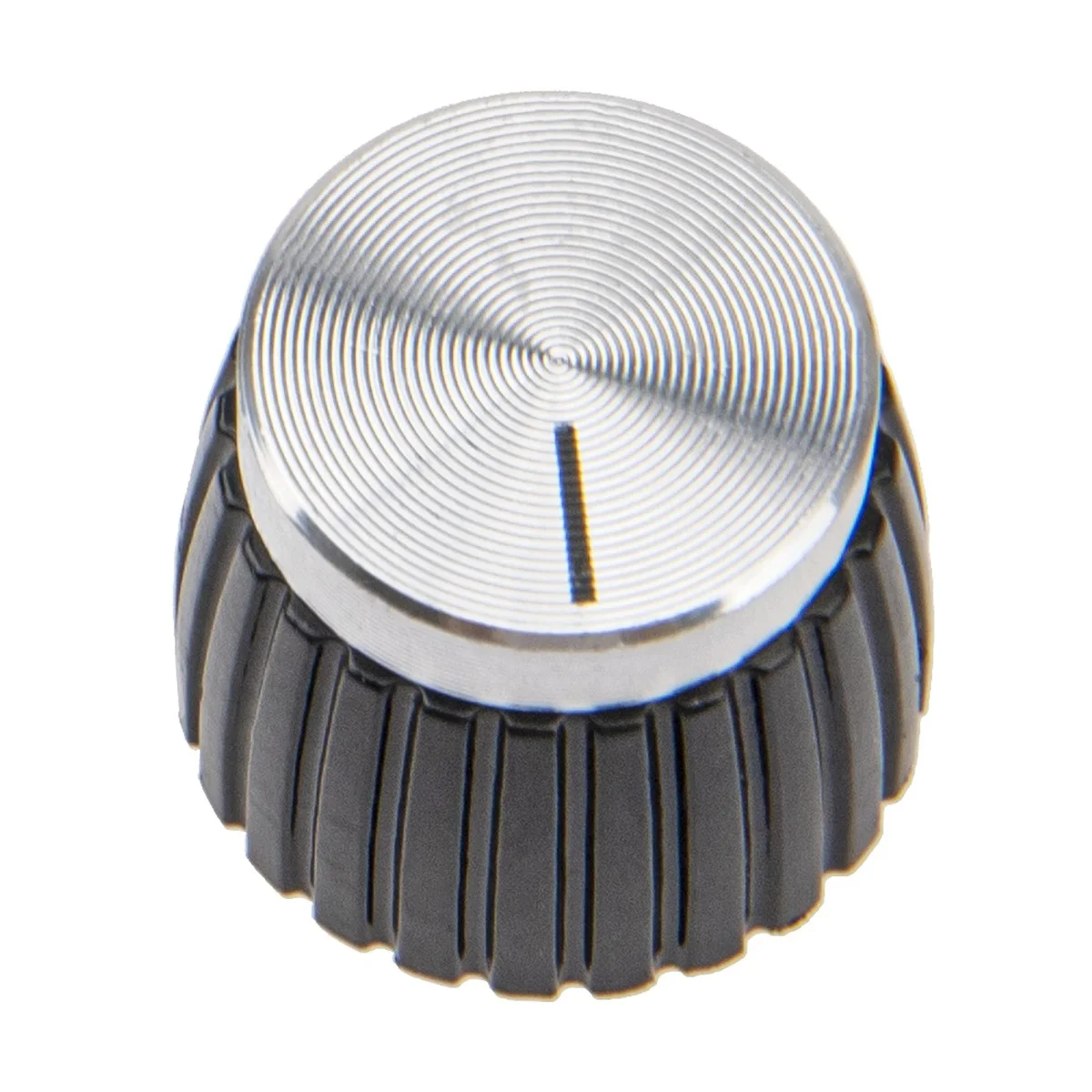 Miwayer 5/10/20 Stück Gitarrenverstärker-Drehknöpfe 6,35 mm Potentiometer-Kappen für Verstärker & E-Gitarrenpedale – Detail 6