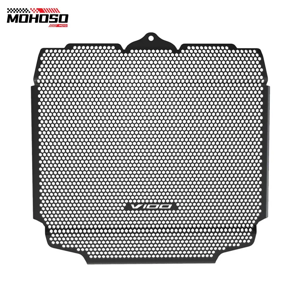 Per Moto Guzzi V100 Mandello 2023 2024 Griglia Del Radiatore Copertura Protezione Protector Moto Moto-Guzzi V 100 Mandello S