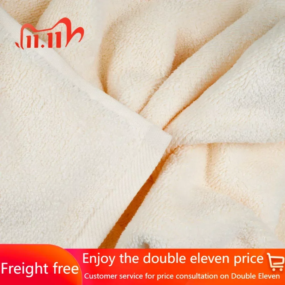 

Off-White Custom 6 Piece Cotton Bath Towel Set Quick Drying Microfiber Towels Bathroom Set Luxury Large and Thick Bath Towels