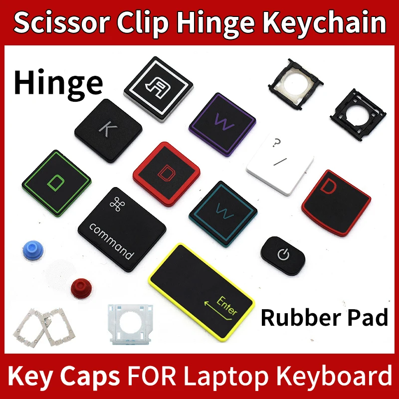 

Replacement Keycap Key For Lenovo Asus Hp Toshiba Samsung Acer Sony Xiaomi Huawei IBM Msi All Series Laptop Keyboard KEY & Clips