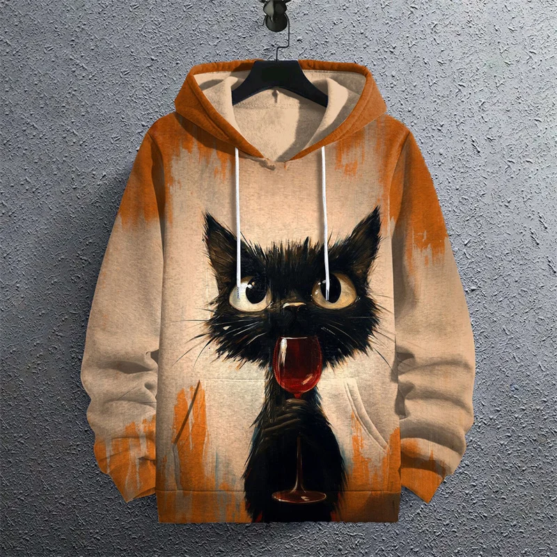 Funny Animal 3D Print Hoodie Sweatshirt