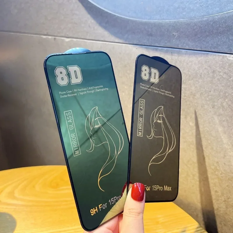 Premium 8D Beauty Full Coverage Protective Mirror Screen Film