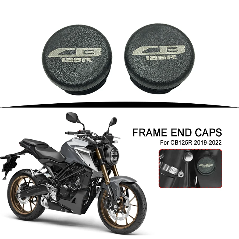 

2PCS Chassis Plugs For Honda CB125R CB125 R cb125r CB 125R 2019 2020 2021 2022 Motorcycle Frame Hole Cover Caps Plug Frame Cap
