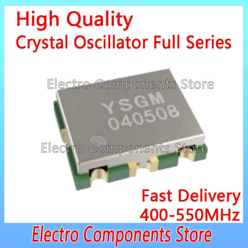 YSGM040508 400-550MHz VCO Voltage Controlled Oscillator TD-LTE 5G NSA 7mm*9mm*2mm Communication Interference 50&Omega; 8dBm
