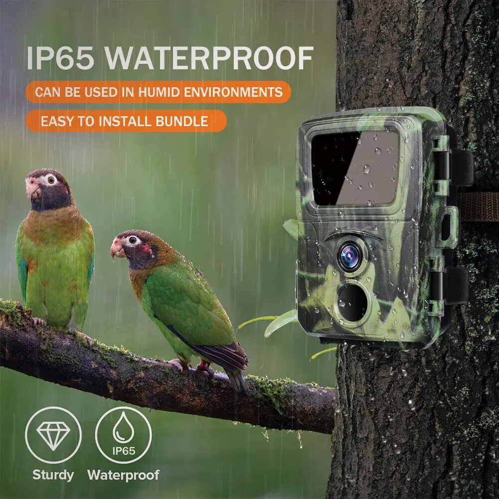 Outdoorové mini vláčet hon kamera 20MP 1080P wildlife 850 nm noc vidění fotoaparátů divoký bitevník kamera mini600 fotka léčka pozorování