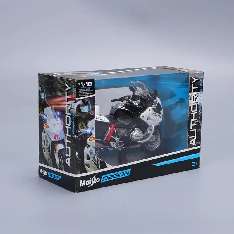 ミニカー Maisto BMW Authority Motorcycles 1:18 MAISTO 1:18 AUTHORITY POLICE MOTORCYCLES BMW R 1200 RT CHP