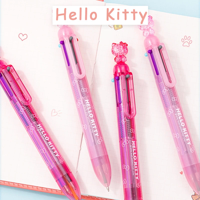 60pcs Sanrio Hello Kitty Neutral Pen Signature Gel Pen Writeing