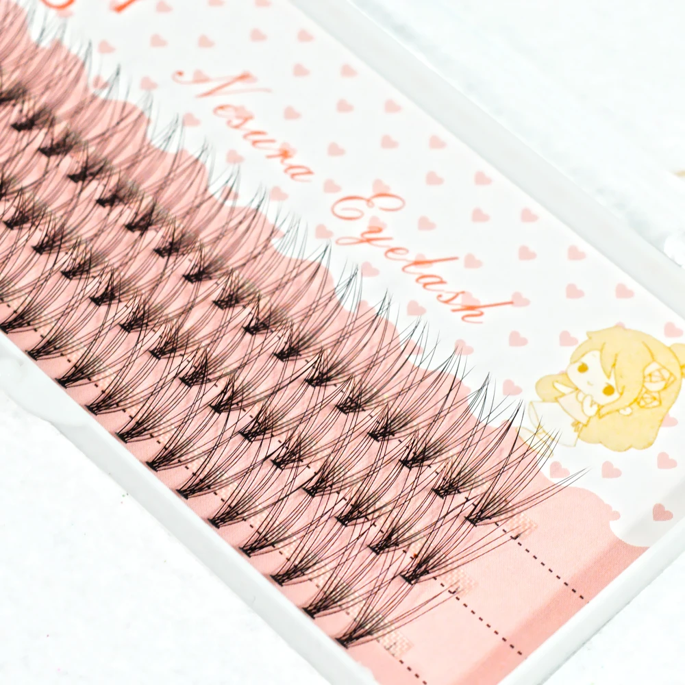 60 Clusters /Box 10D Eyelash Bundles Eyelash Extension Fake Lashes Individual Grafting Lash Makeup Cilios eyelash extension eyelash extensions eyelash extension lashes fake eyelashes false eyelashes