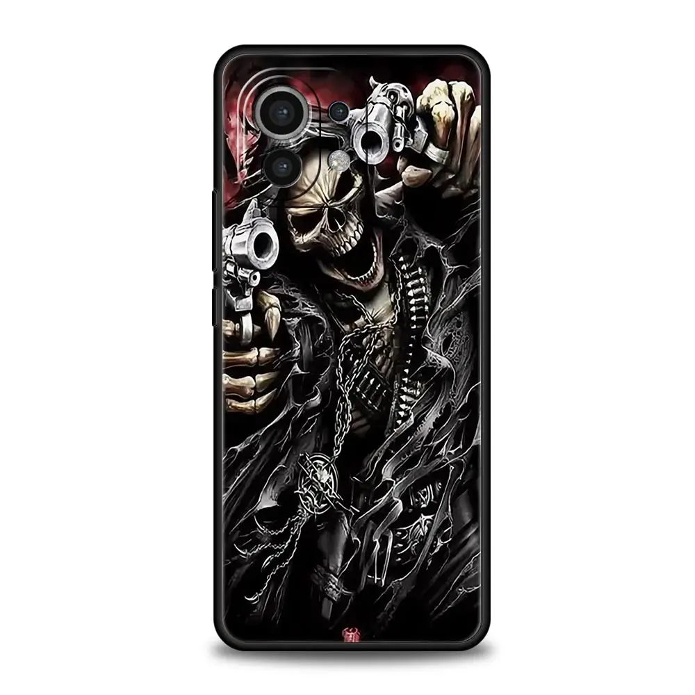 Grim Reaper Skull Skeleton Phone Case Cover