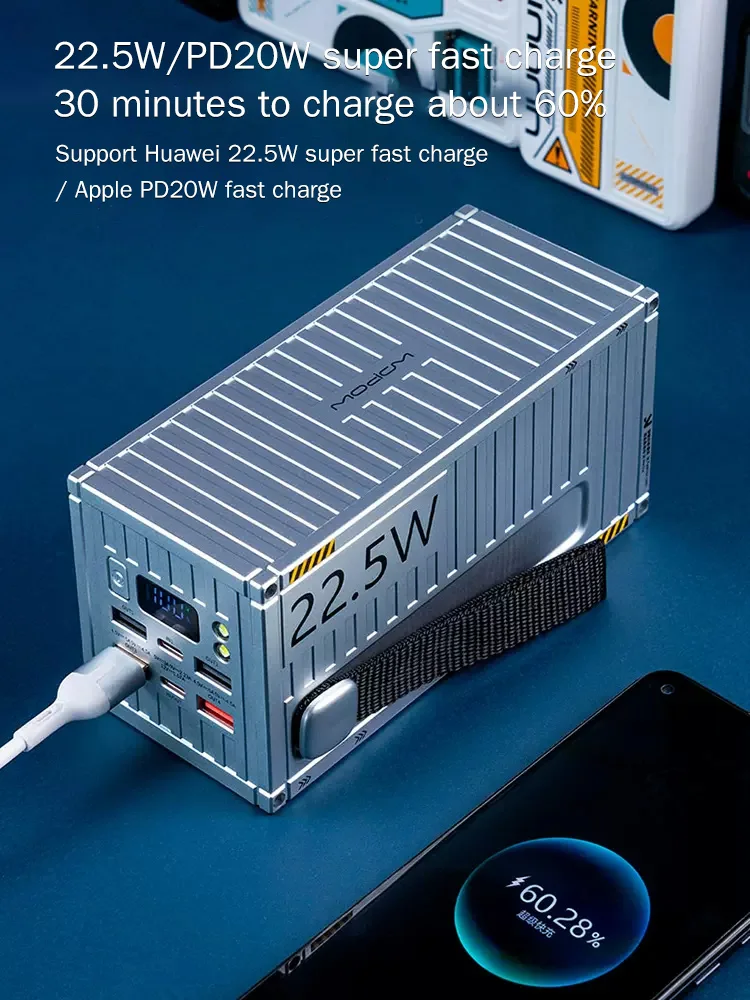 Power Bank Volpower 50000 MAh Pour PC 19-22V Et Smartphones 5V USB 3.0 - Neuf