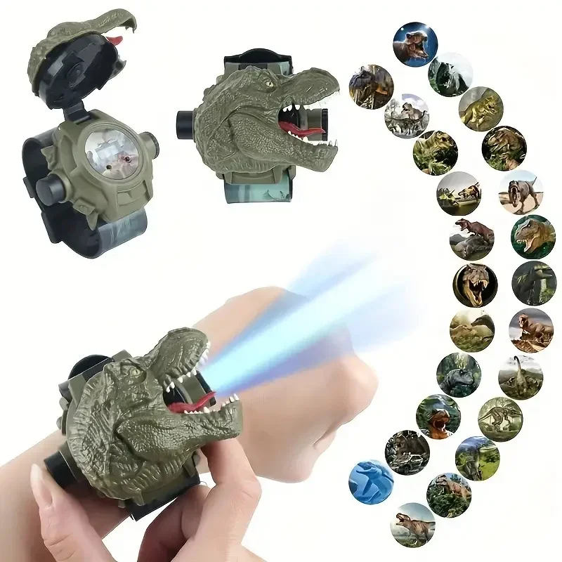 3D Dinosaur Projection Electronic Watch for Kids 2