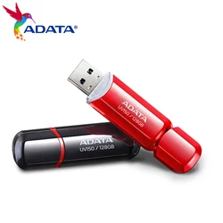 High - Speed USB 3.2 Flash Drive - ADATA UV150, Versatile Storage Solution - 64GB - red