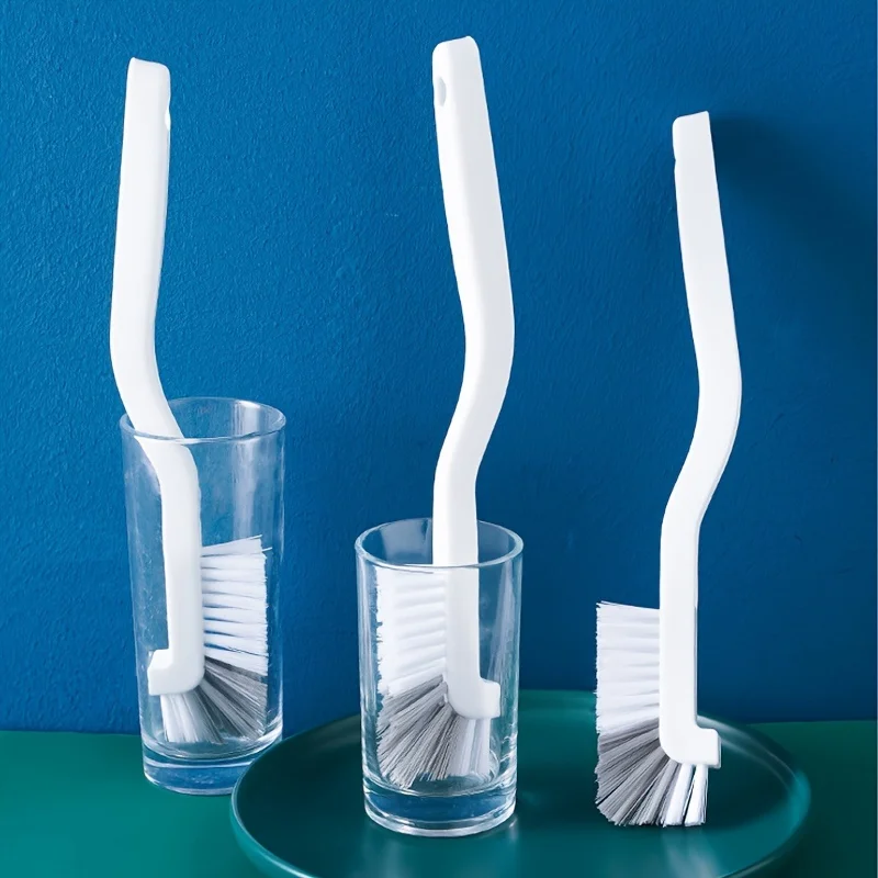 Long handled bottle brush essential cleaning tools water bottles tea cups grooves