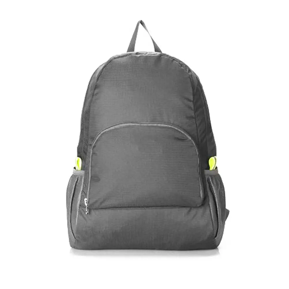 حقيبة ظهر قابلة للطي لتسلق الجبال في الهواء الطلق، خفيفة الوزن من النايلون المقاوم للماء للسفر، حقيبة نهارية رياضية ذات سعة كبيرة