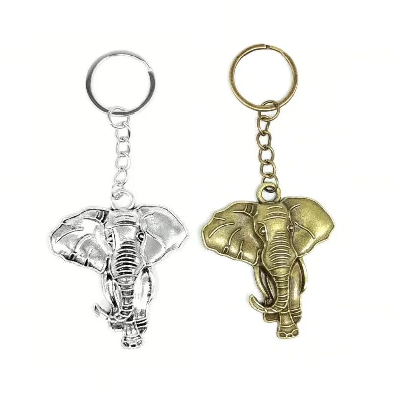 

Elephant Keychain Statue Key Chain Pendant Charms Women Jewelry Cute Keychain For Keys Jewelry Gift