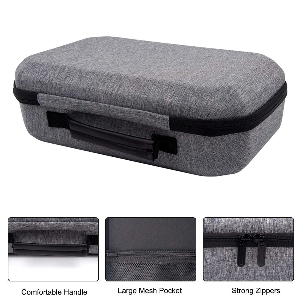 Deluxe Portable Carrying Case for VR Headsets - Enhanced Capacity and Protective EVA Travel Storage