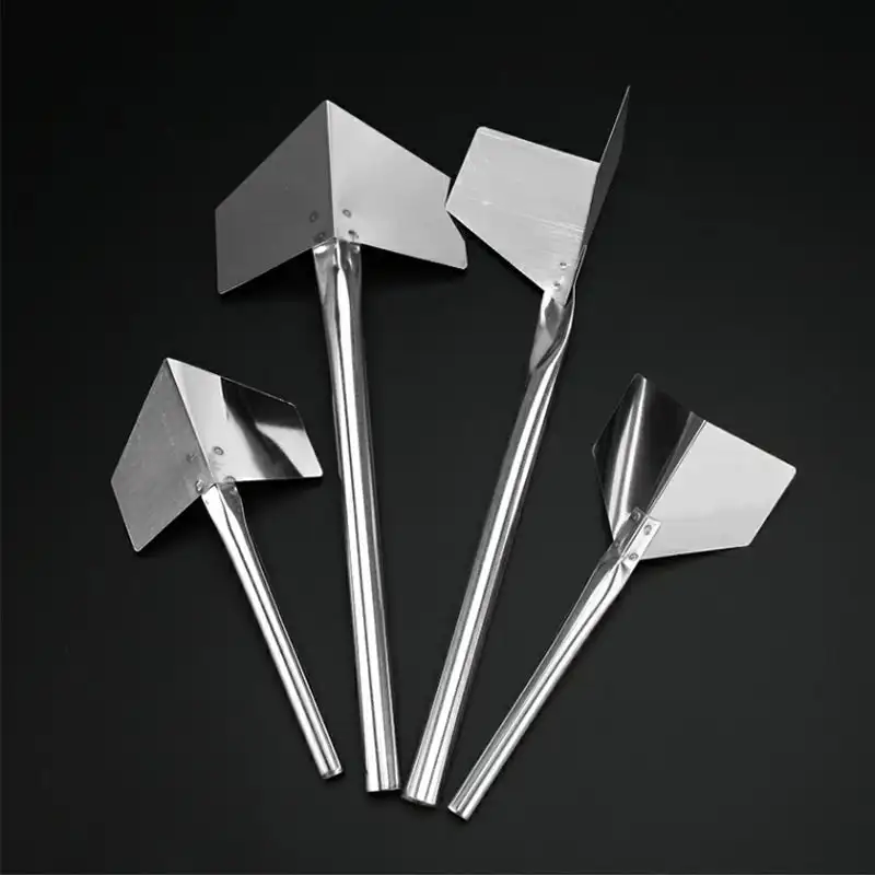 2PCS Stainless Steel Drywall Corner Trowel Wall Corner Putty Mud Smoothing Construction Internal And External Tools