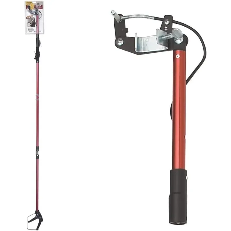 

HYDE 28690 QuickReach Telescoping Pole, Extends from 7-1/2 to 12 Feet, Multi Colored and Hyde Tools Model 28730 Quick Reach
