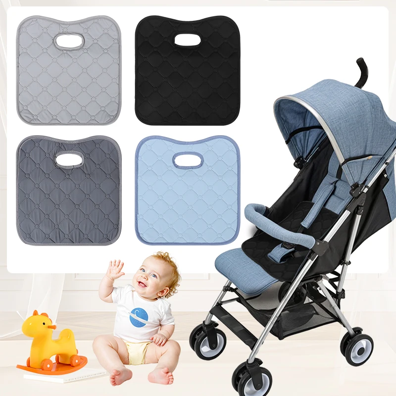 Lot de 1 — Coussin pour siège auto et poussette : doux, confortable, rafraîchissant et respirant — Convient aux sièges auto et aux poussettes pour bébés