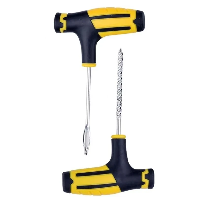 1Set Car Tubeless Tire Repair Tools Small Tire Repair Tools for Cars Complete Kit Auto Mechanic Workshop tire repair kit