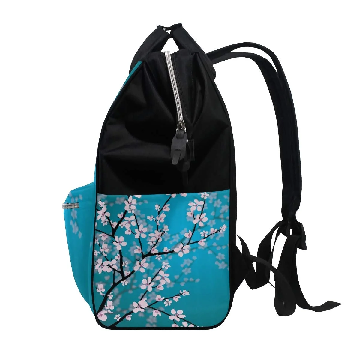 Diaper Bags Backpacks Mummy Backpack with Cherry Blossoms Travel Laptop Daypack