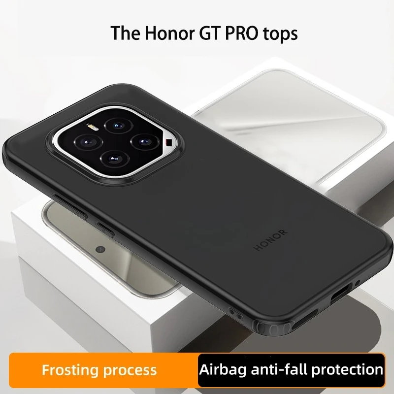 Crystal Clear Shockproof Camera Protective Case - Transparent Cover