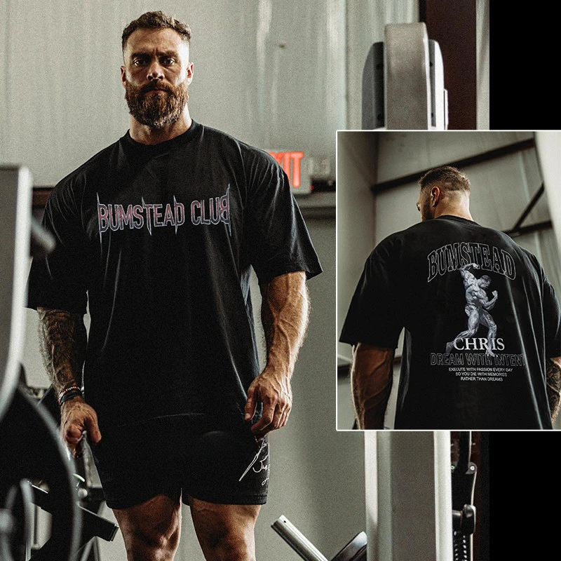 CBUM Chris Fitness Training Gym Casual T-Shirt Herren und Damen Luxusmarke Top 2026 Neue Kollektion